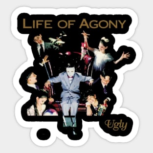 LIFE OF AGONY MERCH VTG Sticker